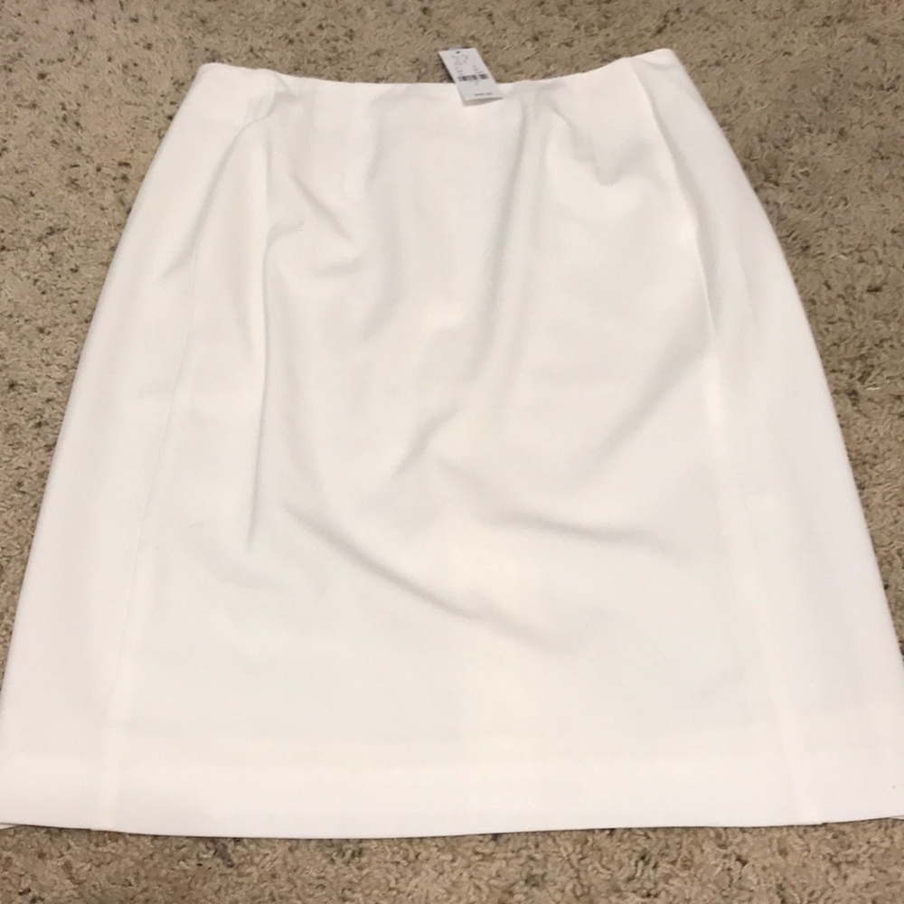 New York and Co off white suit skirt-lined